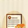 Icon representing legal document